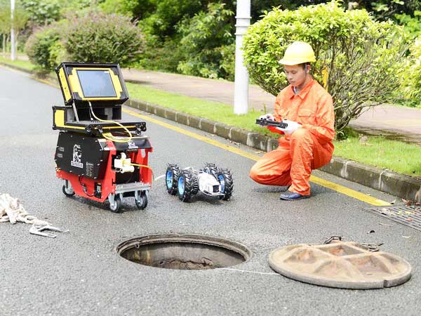 洛浦管道机器人检测